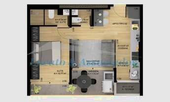 Imagem 7: Apartamento residencial para Venda Canto do Forte, Praia Grande SP 2 dormitorios sendo 1 s