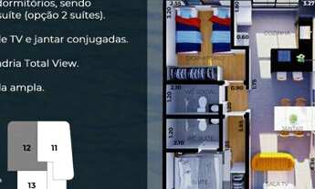 Imagem 3: Apartamento para venda com 75 metros quadrados com 2 quartos em orla - Rifaina - São Paulo