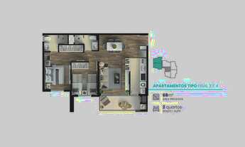 Imagem 6: APARTAMENTO com 2 dormitórios à venda por R$ 860.200,00 no bairro Mercês - CURITIBA / PR