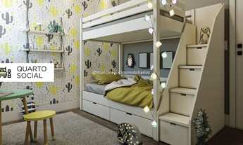 Imagem 3: Apartamento para venda com 43 metros quadrados,2 quartos com suíte em Alberto Maia - Camar