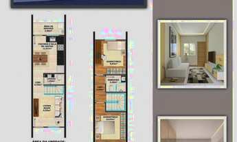 Imagem 3: Geminado para Venda em Joinville, Jardim Iririú, 2 dormitórios, 1 banheiro, 1 vaga