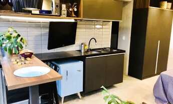 Imagem 4: Lindo studio com vista para o bosque de laranjeiras