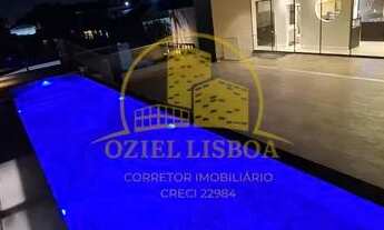 Imagem 7: CASA NA LAJE 5 SUÍTES PISCINA CHURRASQUEIRA LOTE 870m² CONDOMÍNIO RUA 12 VAZADO VIA ESTRUT