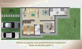 Imagem 3: Vendo Casa de 2/4 com quintal e possibilidade de ampliação para Quarto suíte