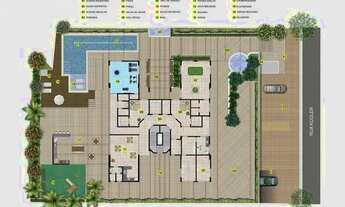 Imagem 2: Apto 67m² com 2 Dormitorios, um sendo Suíte, 2 vagas-Lazer Completo