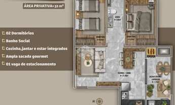 Imagem 5: Lindo apartamento com entrada parcelada no Desvio Rizzo