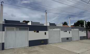 Imagem: Casa 2/4, fachada moderna na Asa Branca