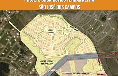 Imagem 4: Terras Alpha/Urbanova-Lote à venda de 330m2 C/ Vista permanente para a serra em excelente