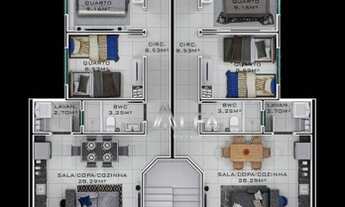 Imagem 4: Apartamento com 3 dormitórios à venda, 92 m² por R$ 370.000,00 - Itacolomi - Balneário Piç