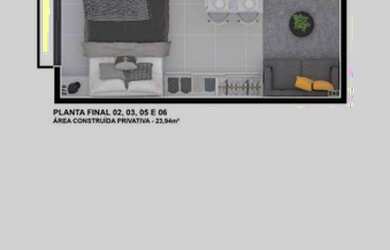 Imagem 7: Studio com 1 dormitório à venda, 23 m² por R$ 206.500,00 - Água Verde - Curitiba/PR