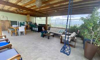 Imagem 2: Cobertura para venda possui 374 m2 com 5 quartos em Piatã - Ssa-Ba. Vista mar 180°