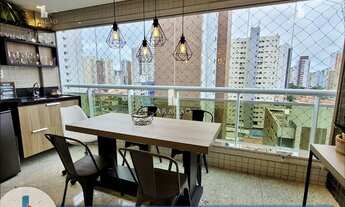 Imagem 4: Apartamento com 3 dormitórios à venda, 124 m² por R$ 1.400.000 - Meireles - Fortaleza/CE