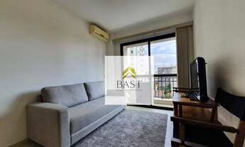 Imagem 2: Apartamento mobiliado com 1 dormitório para alugar, 58 m² por R$ 2.300/mês - Cambuí - Camp