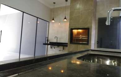 Imagem 2: Casa no Residencial Veneza Cozinha Integrada com Churrasqueira - Anápolis - GO