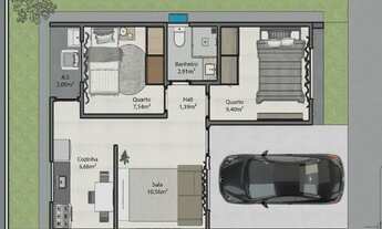 Imagem 2: ágio de casa no Marajó Valparaíso com área de lazer