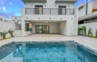 Imagem 2: Sobrado Locação Novo 4 Dorm sendo 3 Suítes com Piscina Costa Nova