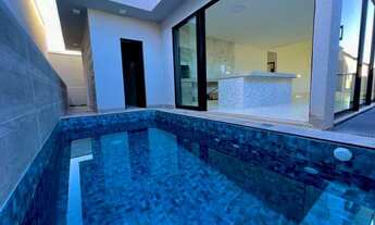 Imagem 2: Casa térrea de 3 suítes plenas no Condomínio Jardins Barcelona