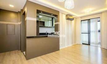 Imagem 2: Apartamento Decorado com 3 dormitórios para alugar, 67 m² por R$ 3.420/mês - Portão - Curi