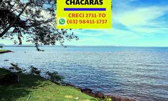 Imagem 3: Chácara vista de Palmas com 65 metros de beira lago individual