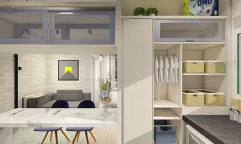 Imagem 5: AG- RA Amil Aluga Apartamento 1 Quarto, mobiliado, Sacada, Edifício Smart, Aquarius, Zona