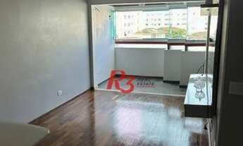 Imagem 2: Apartamento com 2 dormitórios à venda, 70 m² por R$ 400.000,00 - Encruzilhada - Santos/SP