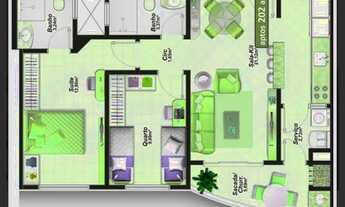 Imagem 2: Vendo Apto Mobiliado Kobrasol