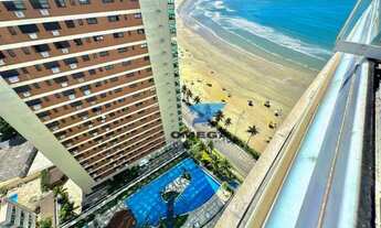 Imagem 2: Frente mar - Apartamento com 2 quartos e varanda gourmet - Lazer completo - 2 vagas - Prai