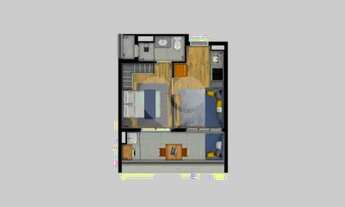 Imagem 4: VENDA Apartamento- VISTA LIVRE - 34m2 - Pinheiros