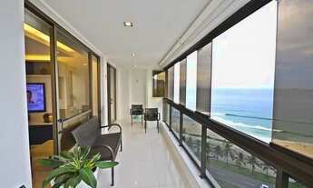 Imagem 2: Alfa Barra Queen Elizabeth vista mar! 4 qtos/1 ste + dep. reformado mobiliado 2 vgs!