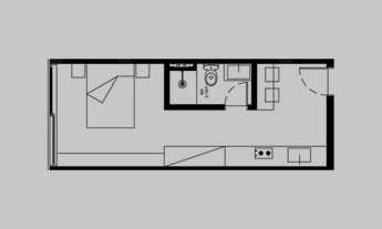 Imagem 3: Studio 1 Dormitório - Jurerê, Florianópolis