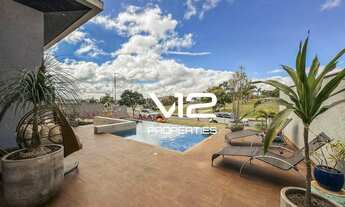 Imagem 4: Casa com 4, sendo 3 suítes quartos para alugar, 540 m² - Alphaville Lagoa dos Ingleses - N