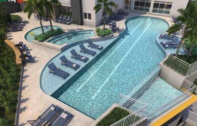 Imagem 7: Apartamento Pronto para Morar de 50 metros com 2 Dormitórios (1 suíte), Varanda com Churra