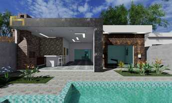 Imagem 5: Casa Nova e Moderna 04 quartos 3 suítes com Piscina e Churrasqueira.