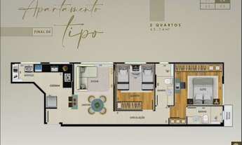 Imagem 13: Apartamento à venda, 2 quartos, 1 suíte, 2 vagas, Lourdes - Belo Horizonte/MG