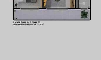 Imagem 6: Studio com 1 dormitório à venda, 23 m² por R$ 206.500,00 - Água Verde - Curitiba/PR