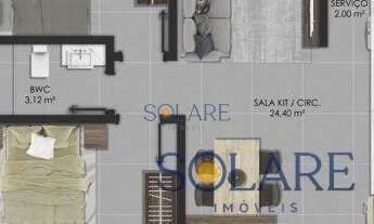 Imagem: Apartamento de 2 dormitórios - Carvoeira