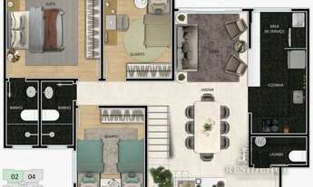 Imagem 2: Cobertura com 3 dormitórios à venda em Belo Horizonte