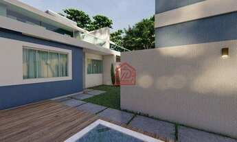 Imagem 3: Casa com 3 dormitórios à venda, 120 m² por R$ 420.000,00 - Colinas - Rio das Ostras/RJ