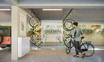 Imagem 7: Apartamento à venda no bairro Água Verde, com uma suíte, lavanderia coletiva, cozinha, sal