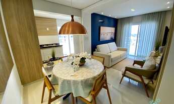 Imagem 5: Cobertura mobiliada e decorada com vista para o mar em Bertioga, a poucos passos do mar