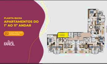 Imagem 7: Apartamento para venda com 119 metros quadrados com 3 quartos em São Marcos - São Luís - M