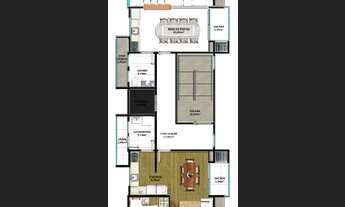 Imagem 4: Cobertura para venda tem 136 metros quadrados no Bucarein - Joinville - SC