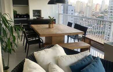 Imagem 4: Lindo Apto Mobiliado - 137 m² - 2 Suítes - Terraço Gourmet - 2 Vagas - Lazer Completo