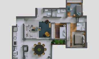 Imagem 4: Apartamento para venda tem 100 metros quadrados com 3 quartos em Perdizes - São Paulo - SP