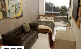 Imagem 3: Seu futuro flat fica a 400 metros da praia , área de Lazer na cobertura com vista para o p