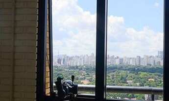 Imagem 7: MeIhor Vista do Itaim Apartamento Loft 132 m² 2 Suítes Sala Ampliada 3 Vagas no Coração do