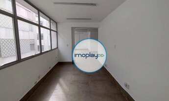 Imagem 3: Conjunto comercial com 66m² vão livre, 02 banheiros, ar condicionado, forro de gesso e 01