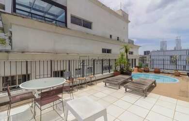 Imagem 3: Cobertura Locação 2 Dormitórios - 230 m² Higienópolis