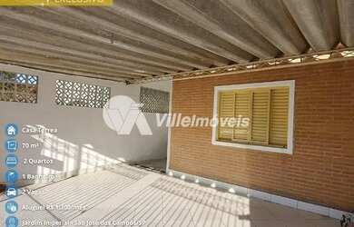 Imagem 3: Casa com 2 dormitórios para alugar, 70 m² por R$ 1.342,00/mês - Jardim Colonial - São José