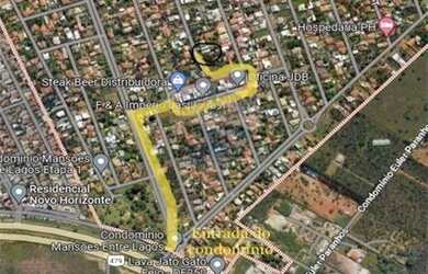 Imagem 7: Lote de 1.000m² na Quadra 01 do Condomínio Mansões Entre Lagos